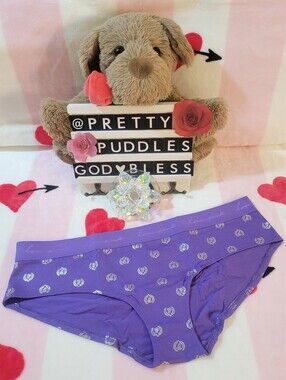 💜 XXL PINK Logo Hipster Panty 💜